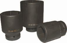 CR-MO, Ударная торцевая головка 1" 6РТ удл. 2-1/4"